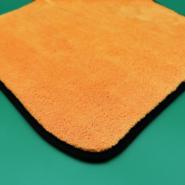 microfiber buffing towel, microfiber detailing towel, double color microfiber towel