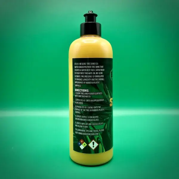 tire dressing, tire gel, tire shine