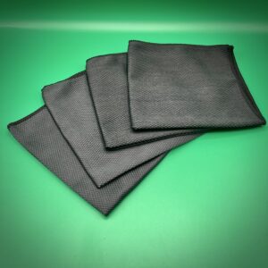 Microfiber glass towel