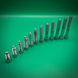 Smooth Chrome Socket Cap Screws 1/2"-13 Various Lengths