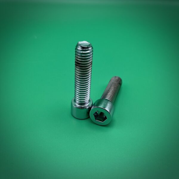 Smooth Chrome Socket Cap Screw 1/2"-13 x 2"