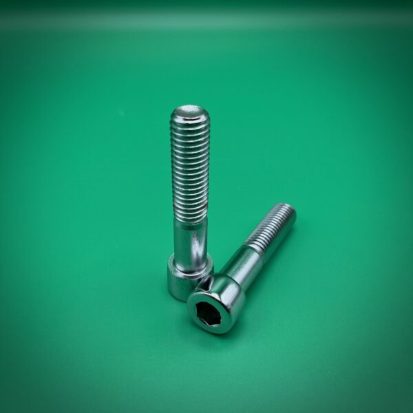 Smooth Chrome Socket Cap Screw 1/2"-13 x 2-1/2"