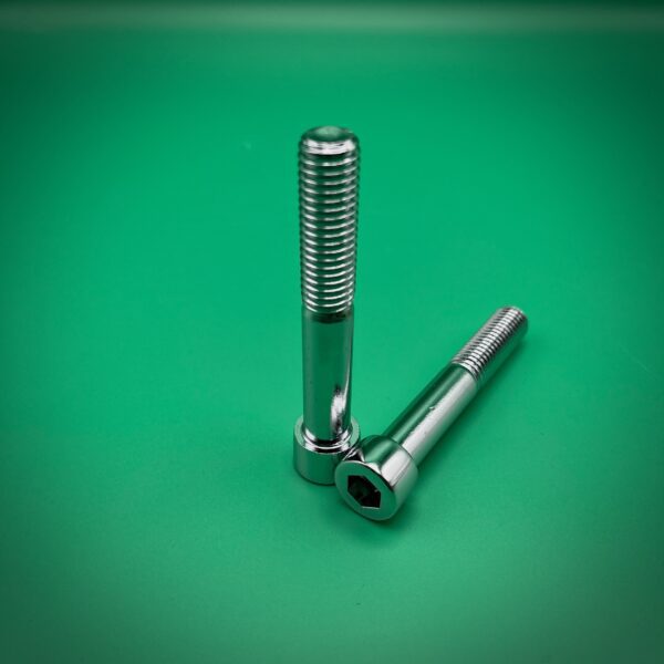 Smooth Chrome Socket Cap Screw 1/2"-13 x 3-1/4"